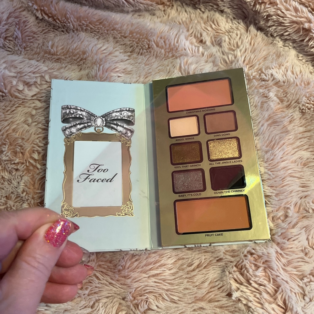 Women's Too Faced Light Blue Silver Eyeshadow Palette One Size - Picture 6 of 6